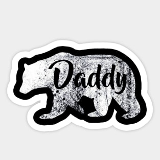 Daddy Bear Shirt Awesome Camping Sticker